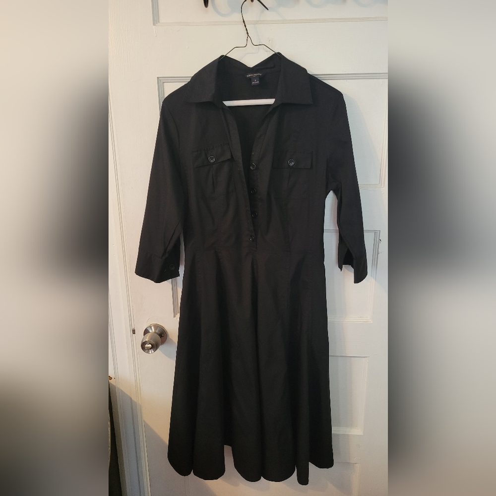 Banana Republic Black A-line Dress